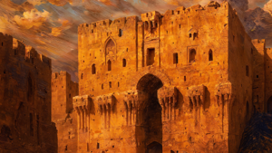 Aleppo Citadel – A Symbol of Strength & Freedom (Ultra HD PNG Artwork)